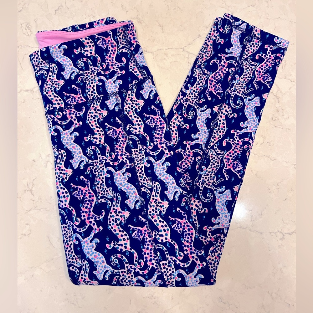 Lilly Pulitzer Luxletic Leggings with Cheetahs